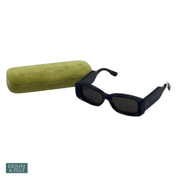 NEW Gucci Tortoiseshell‎ Rectangular Sunglasses Brown Luxe Designer Statement main image 7